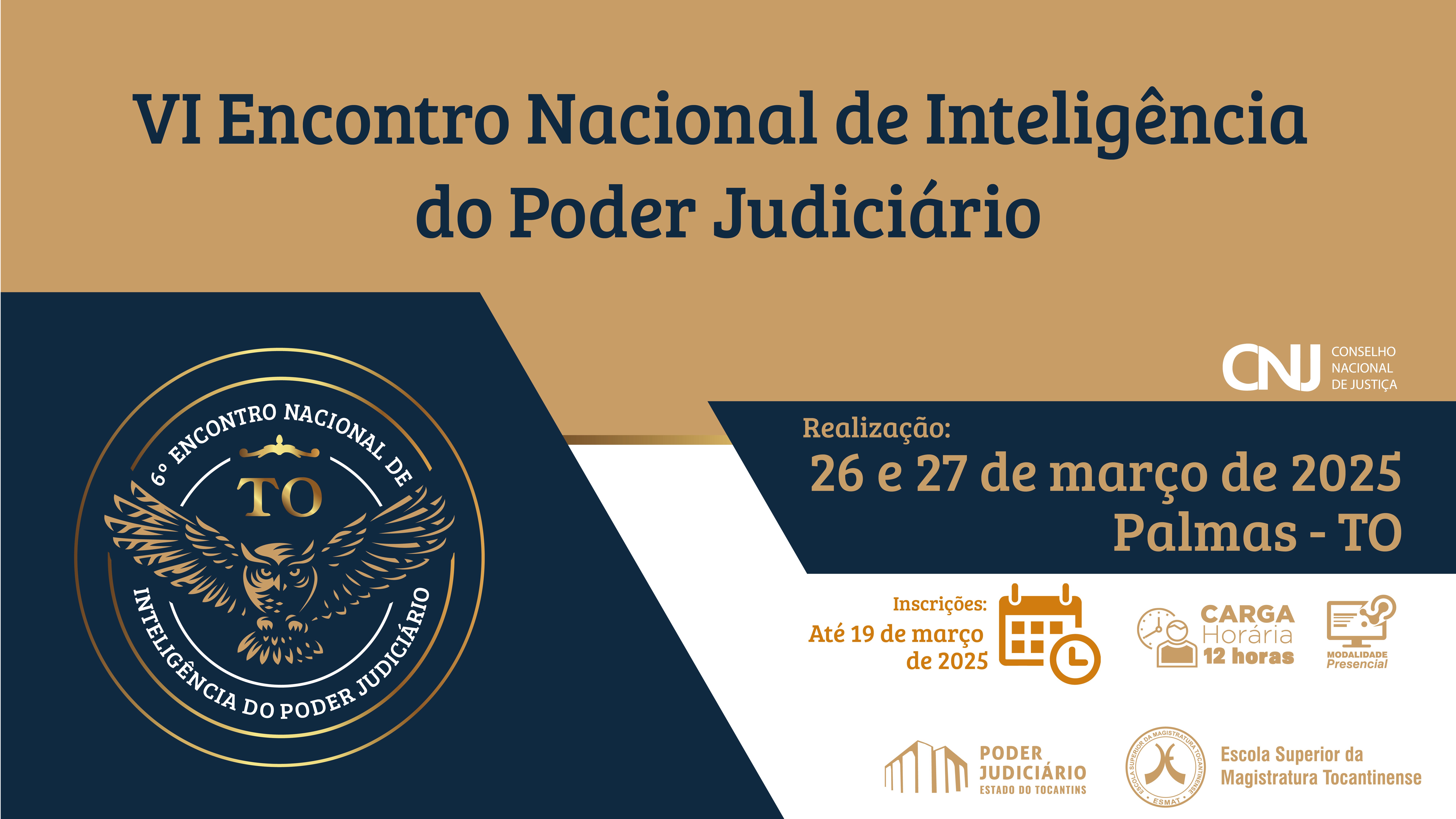 VI Encontro Nacional de Inteligência do Poder Judiciário (ENIPJ)